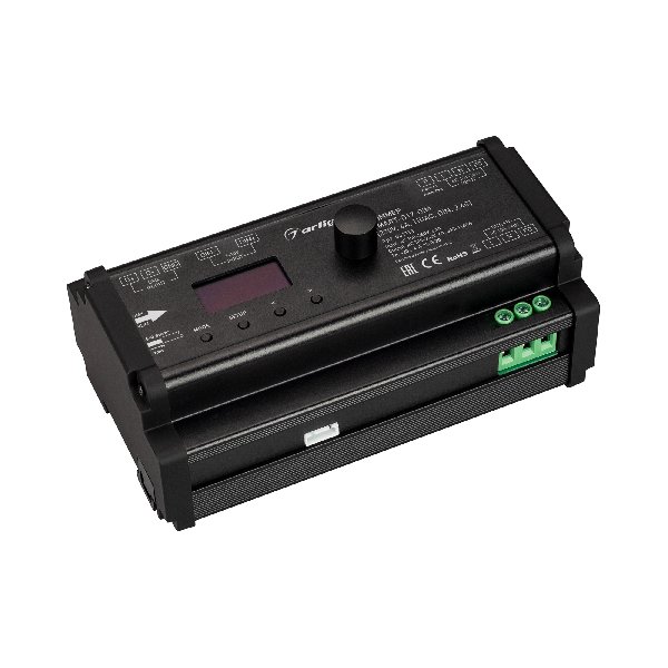 Диммер SMART-D17-DIM (230V, 6A, TRIAC, DIN, 2.4G) (Arlight, IP20 Пластик, 5 лет)