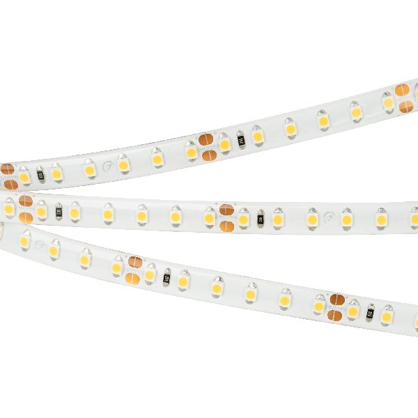 Лента RTW 2-5000SE 24V White 2x(3528, 600 LED, LUX) (Arlight, 9.6 Вт/м, IP65)