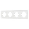 Рамка пластиковая FRM-TENDO-SFPL-4-WH (Arlight, -)