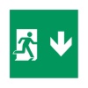 Пиктограмма EMGP-MARK-MA-DOWN (Человек, Вниз) (Arlight, Пластик)