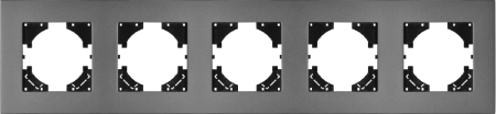Рамка алюминиевая FRM-AKIRY-SFAL-5-SR (Arlight, -)