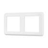 Рамка пластиковая FRM-VERSA-PL-2-WH (Arlight, -)