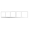 Рамка пластиковая FRM-VERSA-PL-5-WH (Arlight, -)